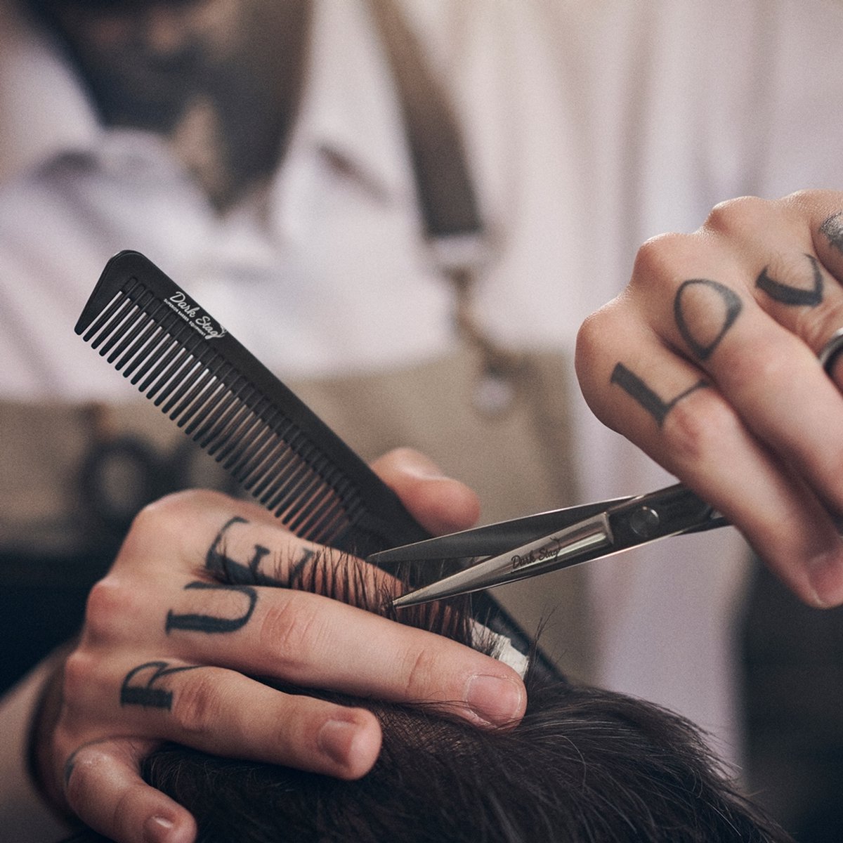 Dark Stag Kam Combs Barber Comb 1 1Stuks
