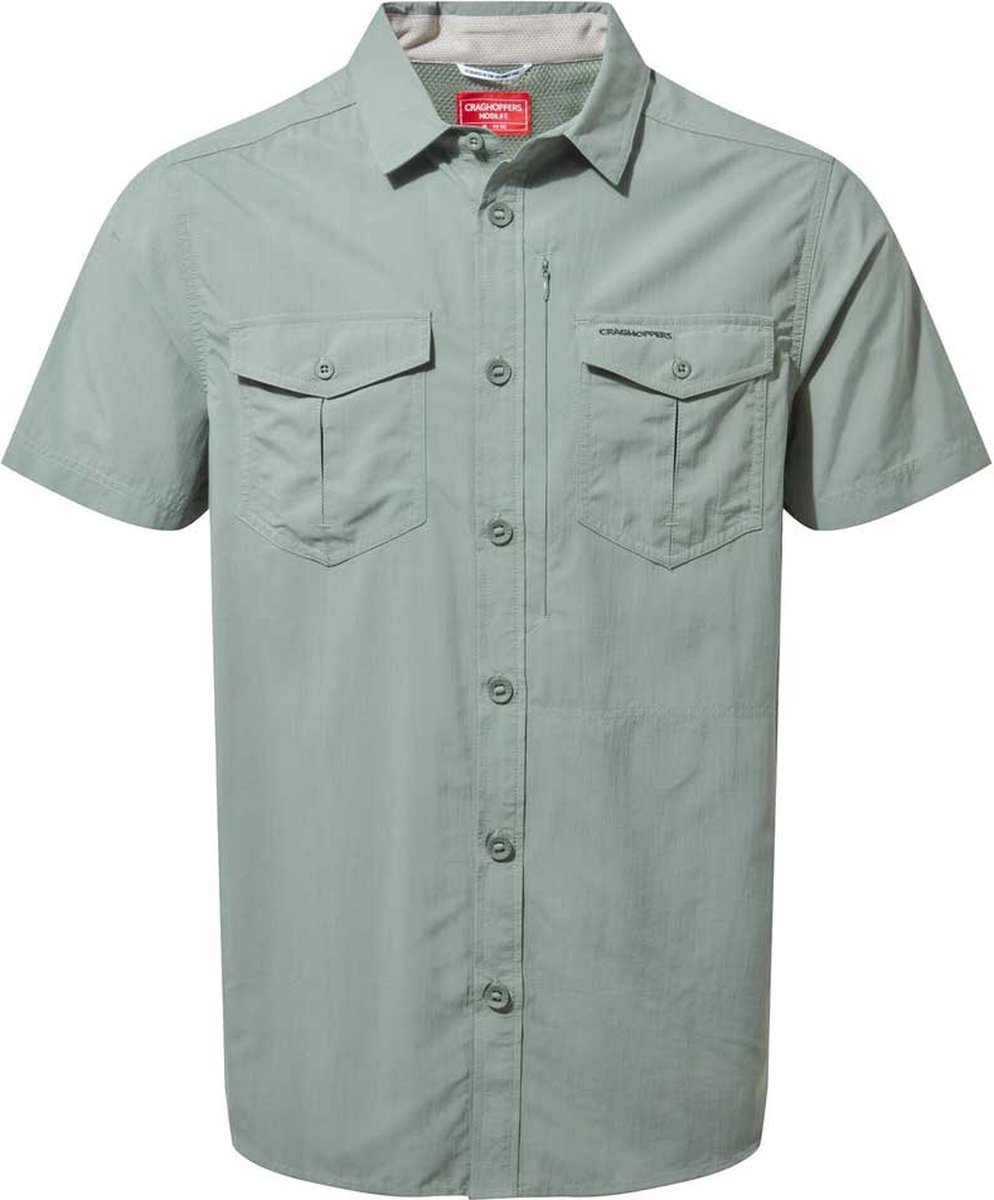 Chemise Homme Craghoppers Nosilife Adventure Manches Courtes Bleue Taille M - Occasion