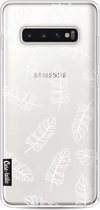 Casetastic Softcover Samsung Galaxy S10 Plus - Feathers Outline