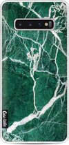 Casetastic Softcover Samsung Galaxy S10 Plus - Dark Green Marble