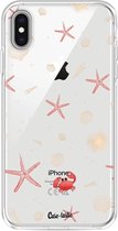 Casetastic Apple iPhone XS Max Hoesje - Softcover Hoesje met Design - Sea World Print