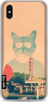 Casetastic Softcover Apple iPhone X - Cool Cat
