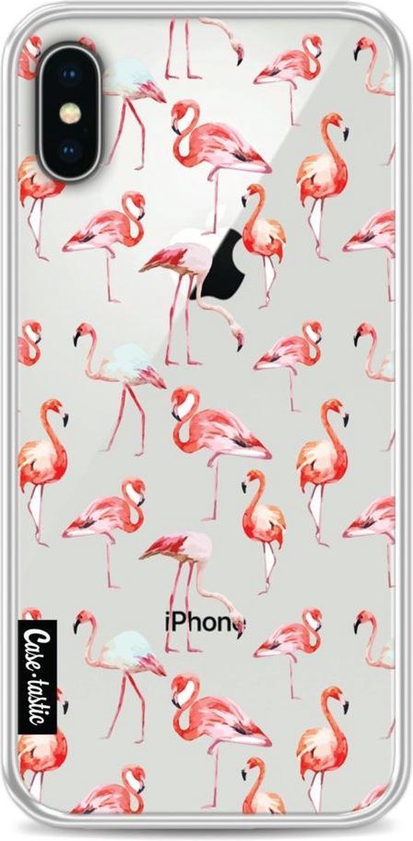 Casetastic Softcover Apple iPhone X - Flamingo Party