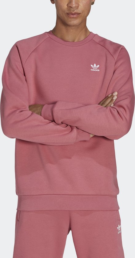 adidas Originals Trefoil Essentials Sweat shirt Homme Rose M bol