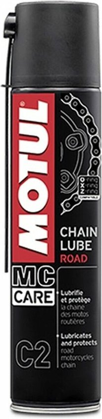 Motul C2 Road Chain Spray Motorfiets Kettingspray voor wegmotoren