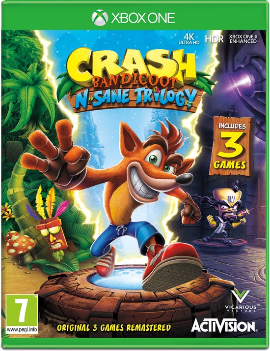 Crash Bandicoot: N. Sane Trilogy - Xbox One - Activision Blizzard Entertainment