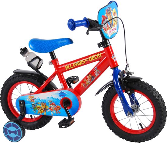 Nickelodeon Vélo 14 Garçon Licence Pat Patrouille + Casque pour