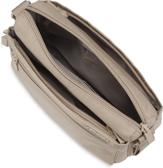 Hedgren Eye Sac bandoulière femme avec protection RFID – Petit – Cashmere Beige
