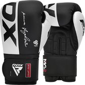 RDX Rex F4 Bokshandschoenen - Boxing gloves - Wit , Zwart - 12 OZ