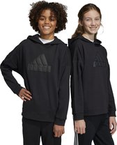 adidas Sportswear Future Icons Logo Sweatshirt met Capuchon - Kinderen - Zwart- 176