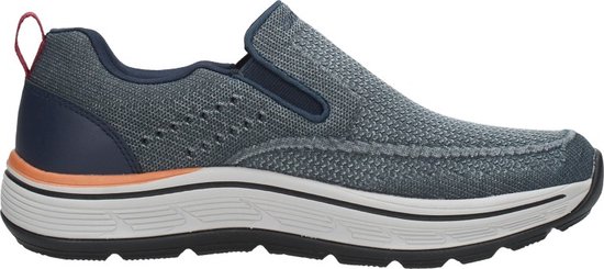 Skechers Relaxed Fit: Remaxed - Edlow Sporty - bleu - Taille 48,5