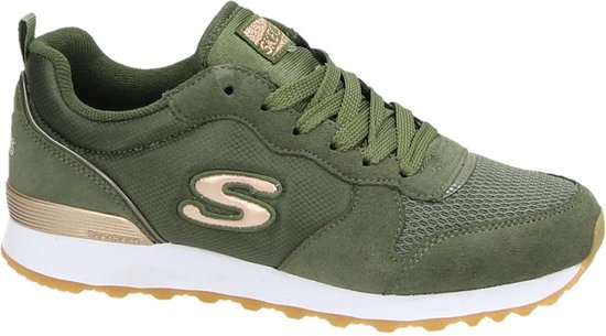 Skechers dames sneaker - Groen - | bol.com