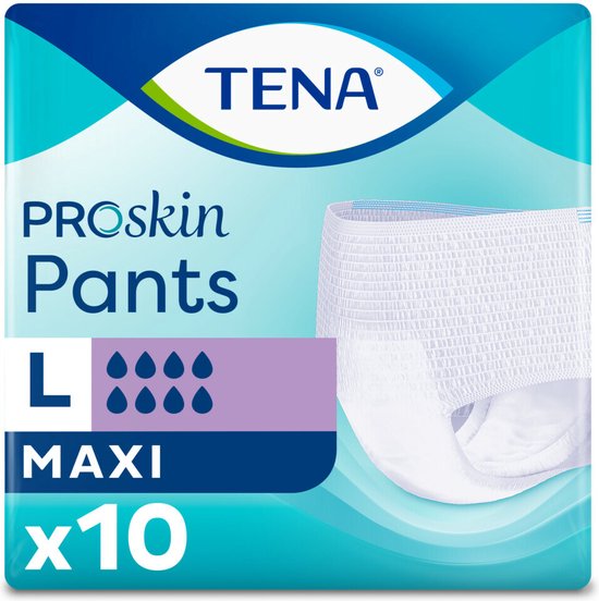 Tena Proskin Pants Maxi Large - 1 pak van 10 stuks