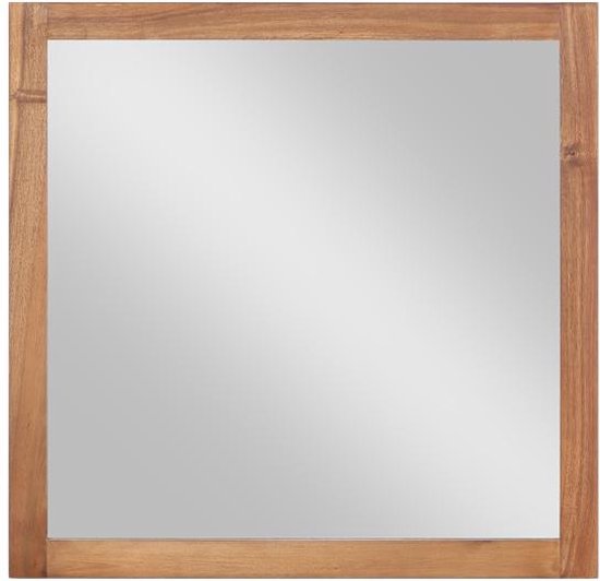 La Hacienda 55456 Vierkante Steen Effect Spiegel, Beige, 60 x 60 mm