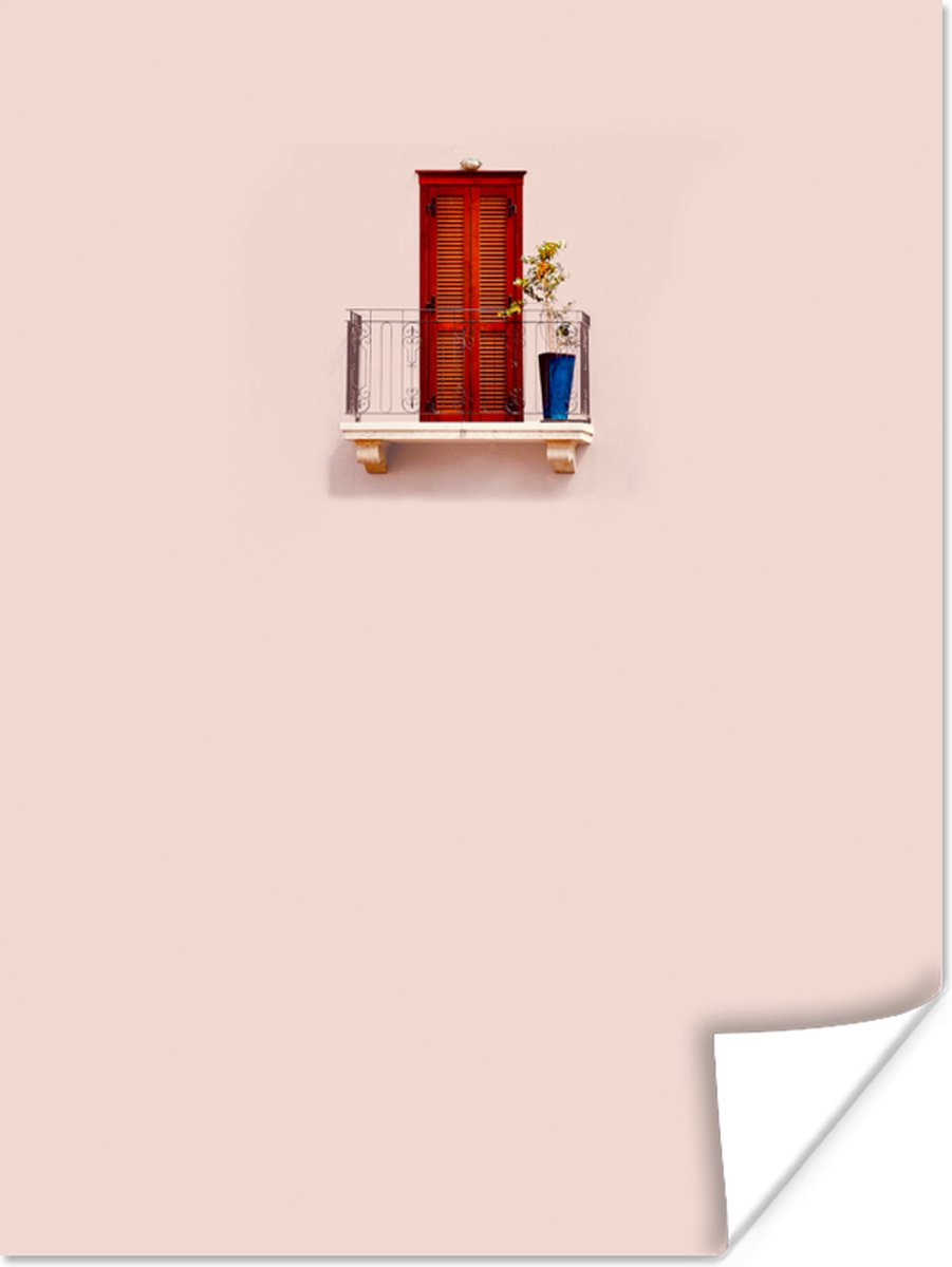 Deur - Rood - Pastel - Architectuur