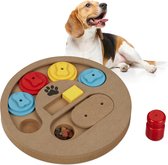 Relaxdays denkspel hond - intelligentie hondenspeelgoed - hondenpuzzel puppy - interactief