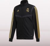 adidas Real Madrid Trainingsjack 2019/2020 Heren - Zwart - Maat XS