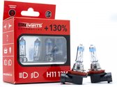 Einparts Halogeen Dimlicht +130% H11 12V 55W - 5000K - (set)