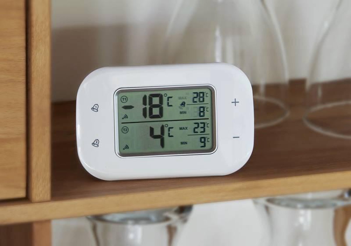 Westfalia Digitale koelkast thermometer met alarm | bol.com
