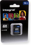 Integral - Flash memory card - 16 GB - Class 4 - SDHC