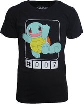 Pokémon Kindershirt met Squirtle Zwart/Blauw
