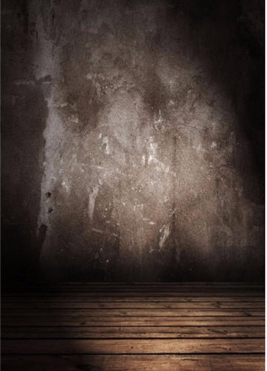 5x7FT vinyl retro grijze muur fotografie achtergrond houten vloer Studio  achtergrond... | bol.com