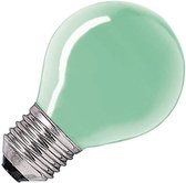 Gloeilamp Kogellamp | Grote fitting E27 | 15W Groen