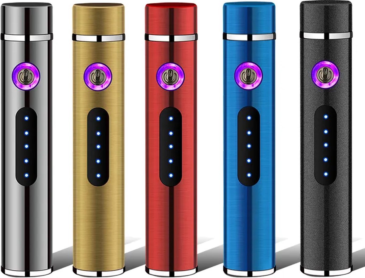 Aansteker - Plasma Aansteker - Winddicht - USB-Oplaadbaar - Dubbele ARC - Geen Gas