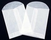 Pergamijn Envelopjes 9,5x12cm (100 stuks) | pergamijn zakjes | glassine zakjes
