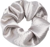 Joboly Scrunchie grijs velvet haarelastiek haarwokkel  - Dames - Grijs