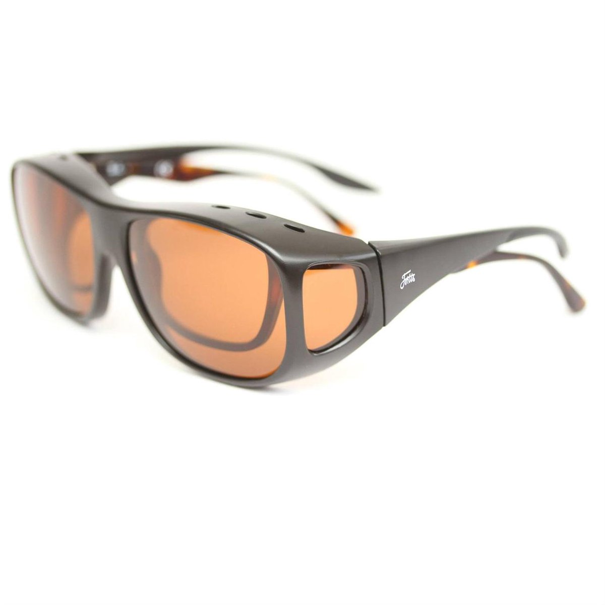 Fortis Eyewear OverWraps | 24/7 Brown | Zonnebril | Bruin