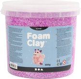 Foam Clay®, paars, glitter, 560gr