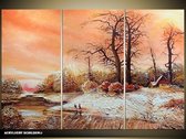 Peinture acrylique Nature | Marron | 120x80cm 3Liège peint à la main