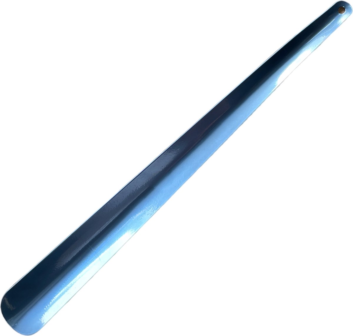 Schoenlepel metaal 40 cm - Zilver