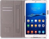 Huawei Mediapad M3 Hand Strap Book Case Wit