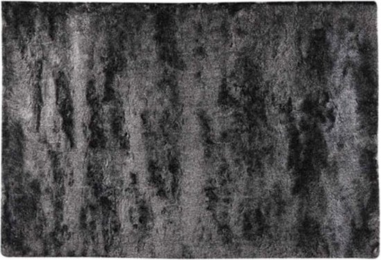 OZAIA Tapis shaggy DOLCE anthracite - polyester - 200 x 290 cm L 290 cm x H 4 cm x P 200 cm