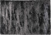 OZAIA Tapijt shaggy DOLCE antraciet - polyester - 160 x 230 cm L 230 cm x H 4 cm x D 160 cm