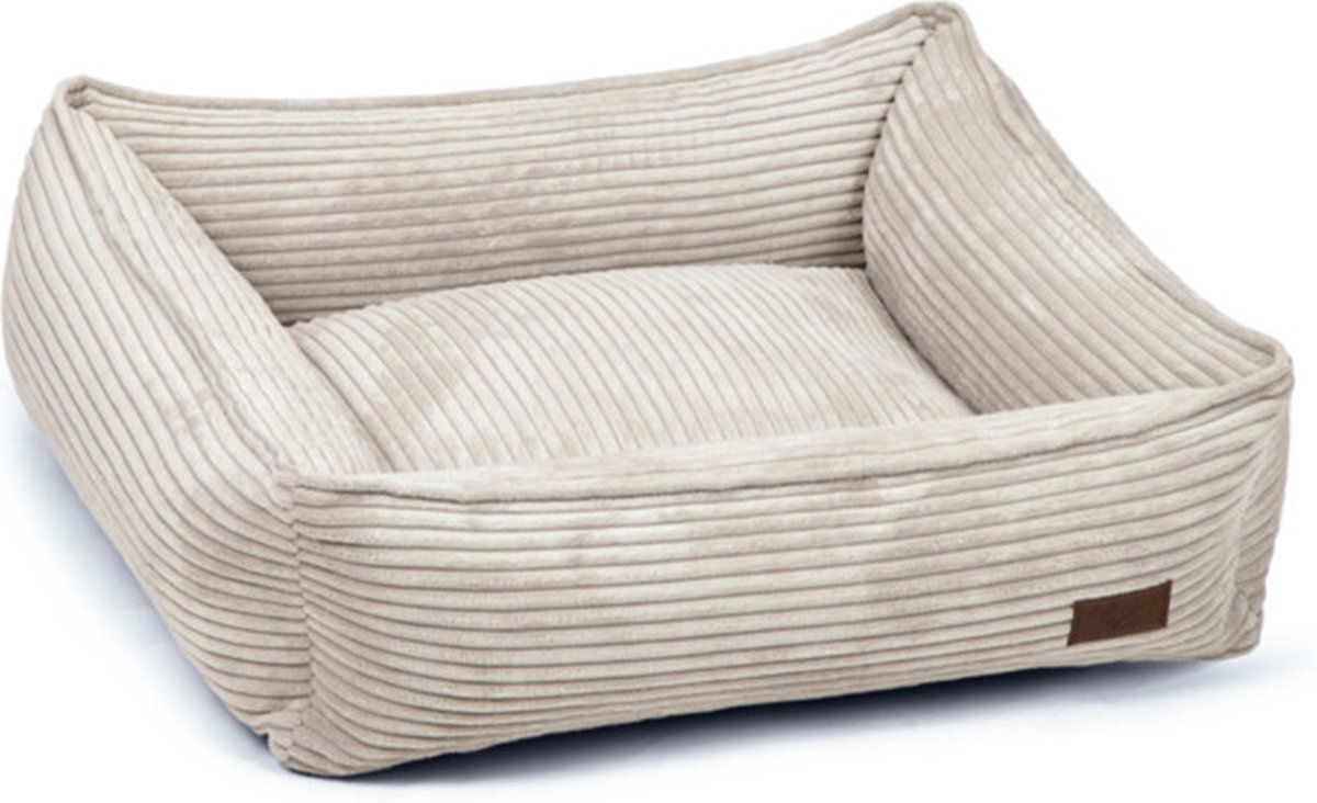 Designed by Lotte - Hondenmand - Creme Klein