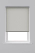 Decosol Rolgordijn Lichtdoorlatend Structuur - Licht Grijs - Maat: 120 x 190 cm