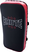 Brute Training Thai Boks Pad 20x37 cm - Duurzame Thai Kickboksen Pads - Voor Stoten & Trappen - Schokabsorptie - Latex & Polyurethaan - Handvaten & Klittenband strips
