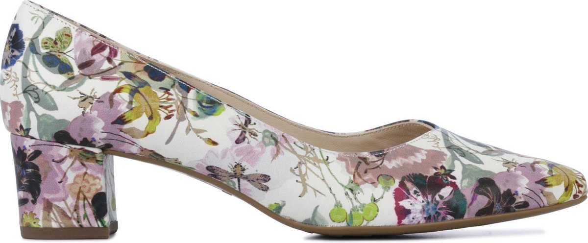 Peter Kaiser Vrouwen Pumps Plus 47321 print - Wit - Maat 41 1/2 | bol