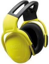 MSA left/RIGHT LOW gehoorkap met hoofdband geel