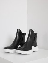 GERRY WEBER Dames Enkellaarsjes met contrastkleurige zool Doha