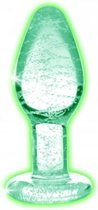 Glow-in-the-Dark Anaalplug Van Glas - Large - Sextoys - Anaal Toys - Dildo - Buttpluggen