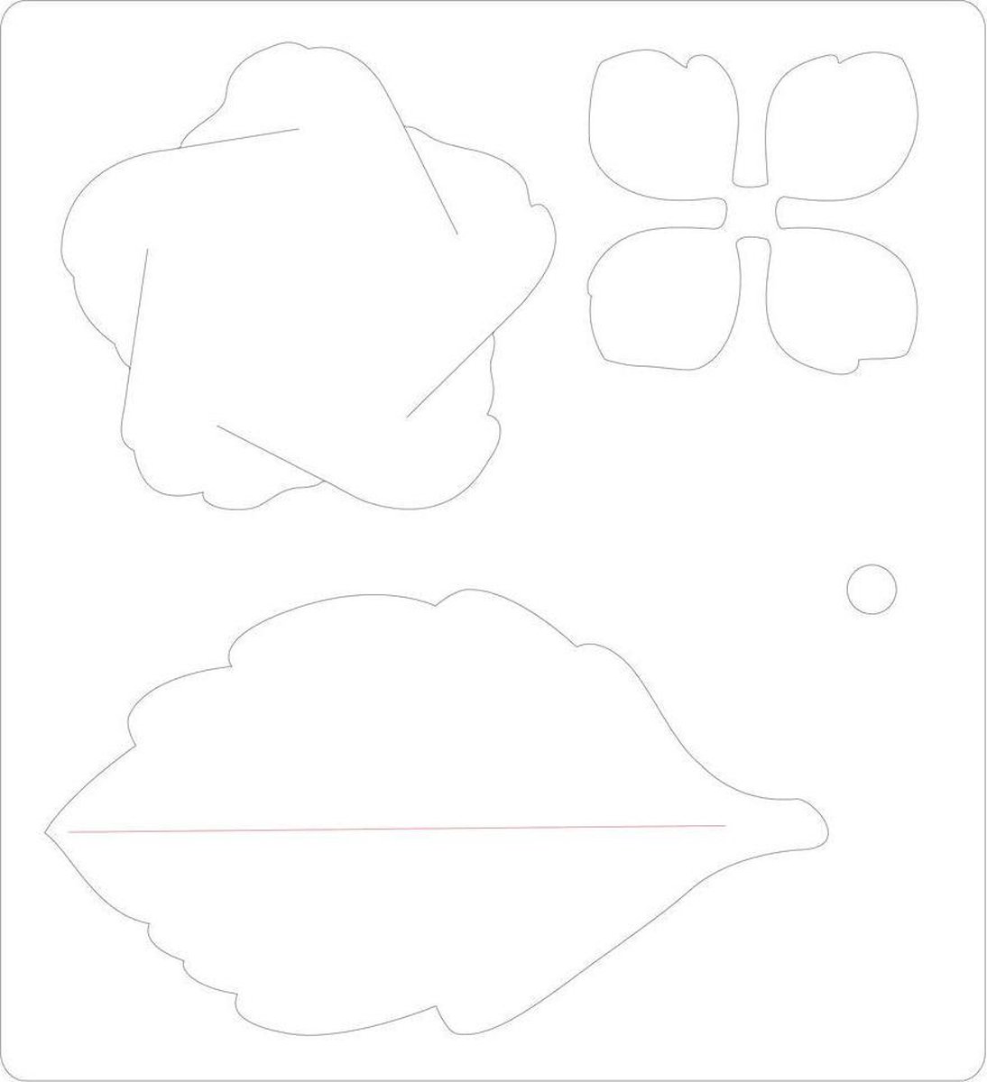Afbeelding van product Sizzix Bigz Snijmal - Hydrangea