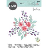Sizzix Thinlits Snijmal Set - Floral Layers #2 - 7 stuks