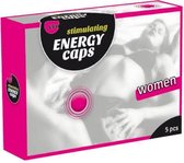 Hot Women Energy Caps - 5 stuks - Libido Middel