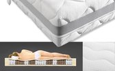 2-Persoons Matras -POCKET HYBRID 7 ZONE 25 CM - 3D - Zacht ligcomfort - 140x210/25