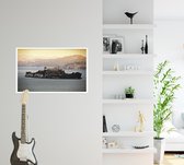 De gevangenis op Alcatraz Island in San Francisco - Foto op Forex - 120 x 80 cm