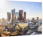 De skyline van downtown cityscape Los Angeles - Foto op Plexiglas - 60 x 40 cm